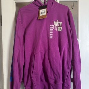 The North Face women’s Purple Hoodie